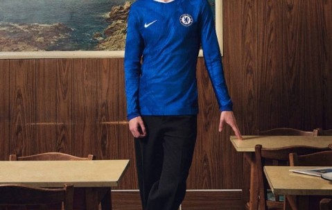 切尔西公布新赛季球衣，采用纹理撞色印花&amp;蓝色与亮色相映成趣
