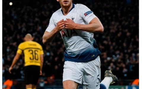 热刺晒维尔通亨照片：非凡的职业生涯即将结束，感谢你留下的回忆