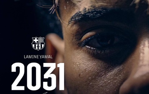 巴萨将亚马尔锁定未来，顶薪续约长达6年，金球奖路上仅剩2步