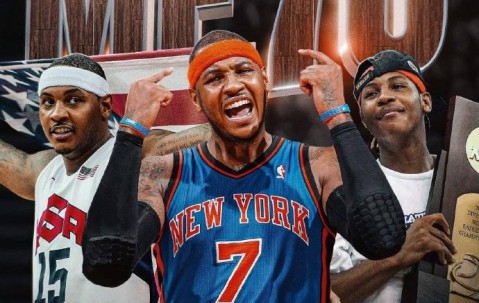 安东尼入选篮球名人堂 老詹送祝贺：恭喜我的好兄弟