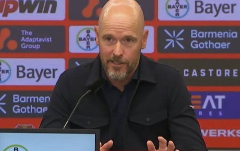 滕哈赫：执教曼联是历史我不会回头 想用有吸引力的足球赢得胜利