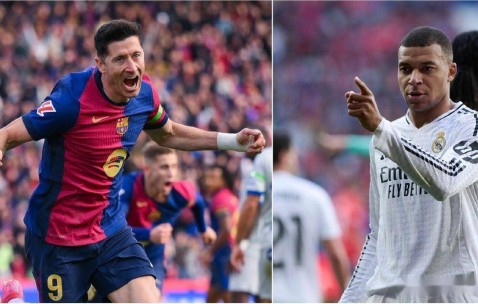 西甲金靴争夺战爆燃！姆皇超车成功，养伤的莱万还有机会翻盘吗