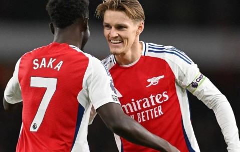 萨卡伤愈复出，枪手盼重燃希望