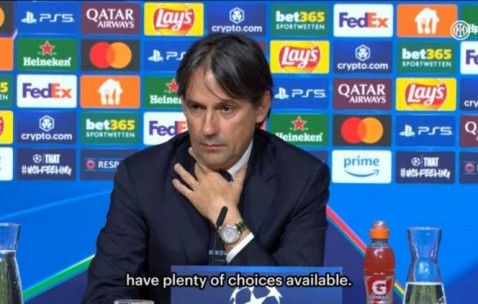 小因扎吉：拜仁是与皇马并列的欧冠热门，国米与拜仁有预算差距