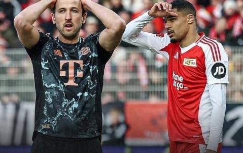 拜仁1-1柏林联合，门兴4-2大胜不莱梅，德甲前两名领先优势扩大！